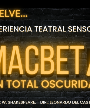 MACBETH EN TOTAL OSCURIDAD
